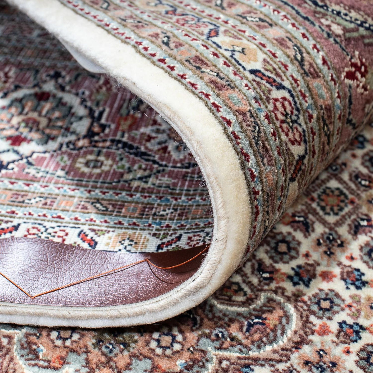 Tappeto Persero - Tabriz - 195 x 151 cm - marrone chiaro