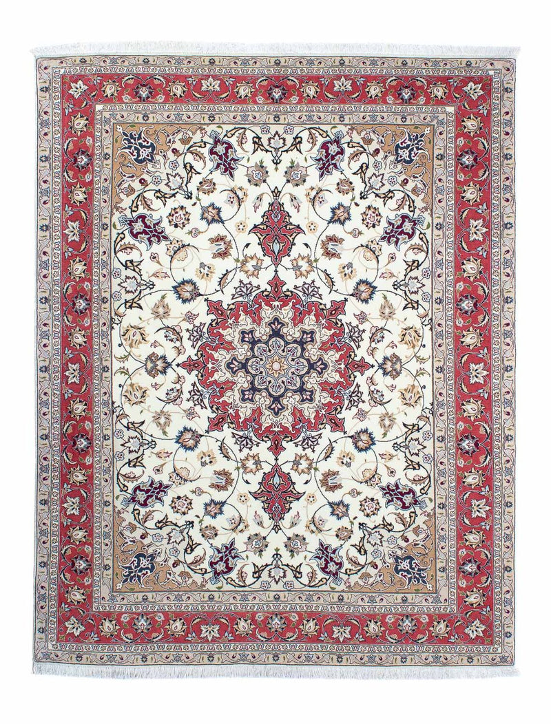 Tappeto Persero - Tabriz - Reale - 197 x 152 cm - beige