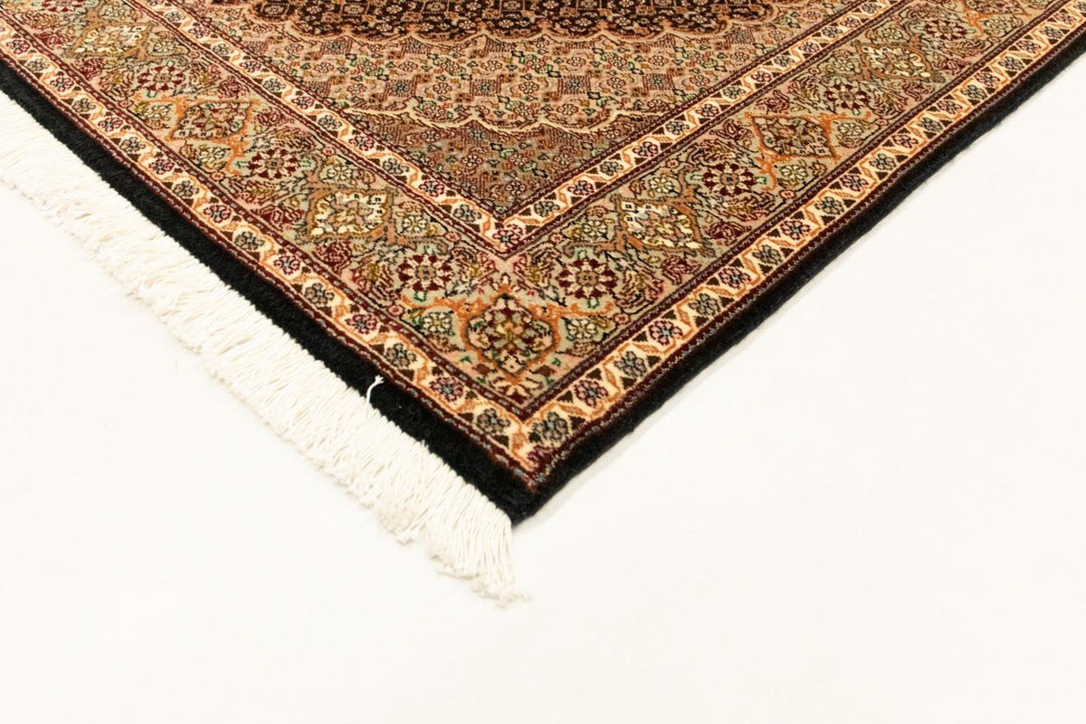 Tabriz - 50 Raj Tappeto 102x148cm - Tappeto persiano - blu scuro