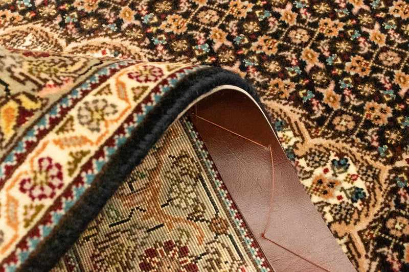 Tappeto Persero - Tabriz - 147 x 99 cm - nero