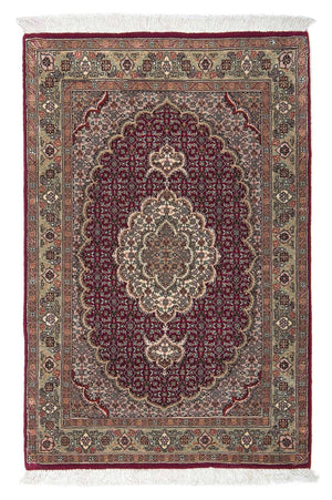 Tappeto Persero - Tabriz - Reale - 95 x 61 cm - rosso scuro