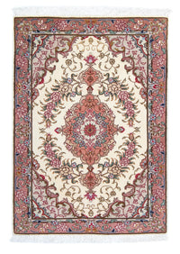 Tappeto Persero - Tabriz - Reale - 83 x 56 cm - beige