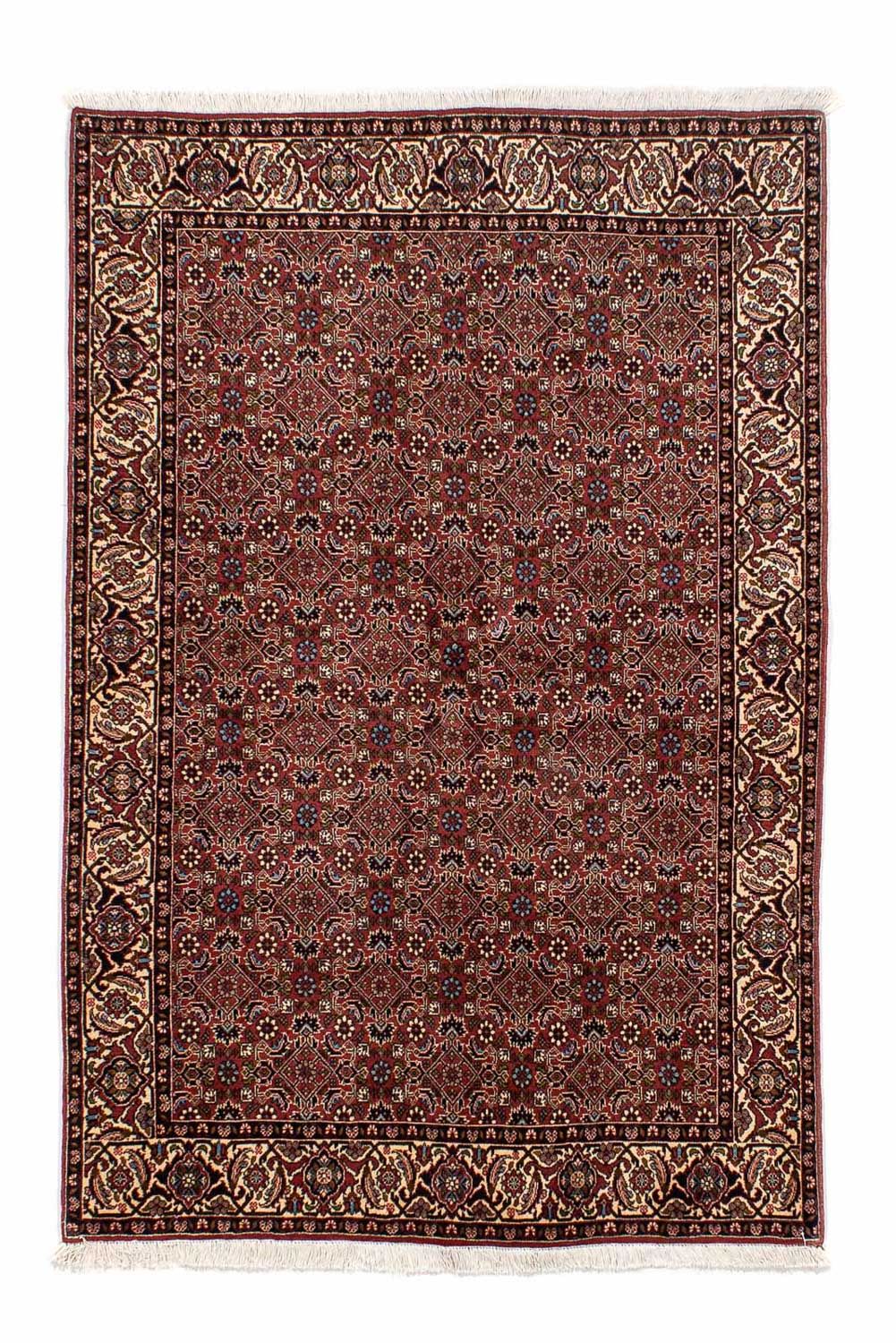 Tappeto Persero - Bidjar - 205 x 141 cm - rosso scuro
