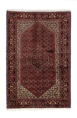 Tappeto Persero - Bidjar - 198 x 136 cm - rosso scuro