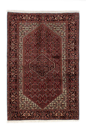Tappeto Persero - Bidjar - 198 x 136 cm - rosso scuro