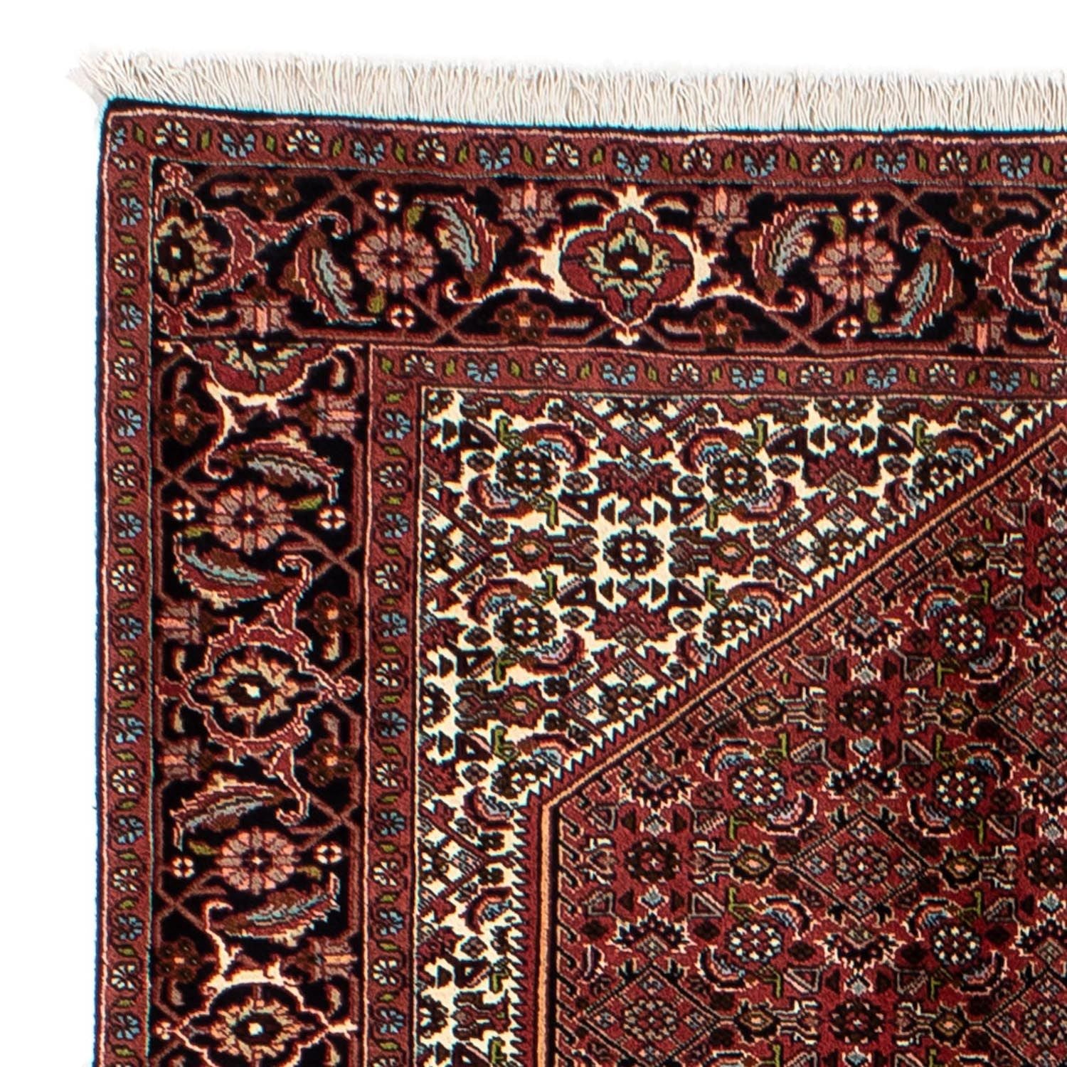 Tappeto Persero - Bidjar - 198 x 136 cm - rosso scuro