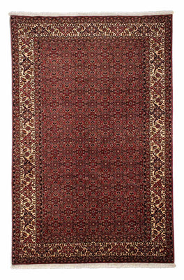 Tappeto Persero - Bidjar - 297 x 197 cm - rosso scuro