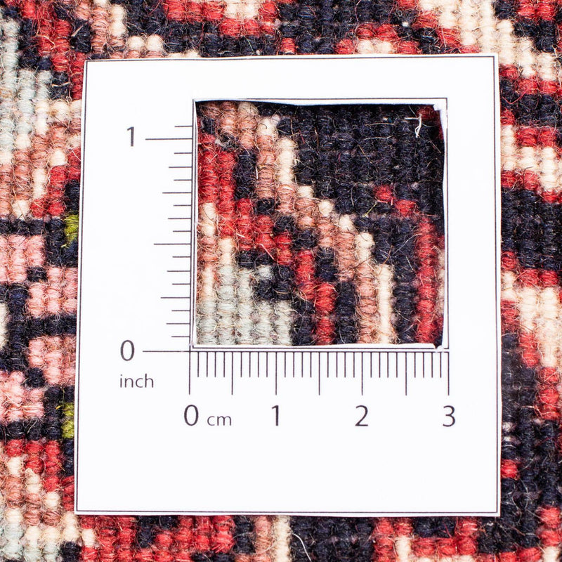 Tappeto Persero - Bidjar - 297 x 197 cm - rosso scuro