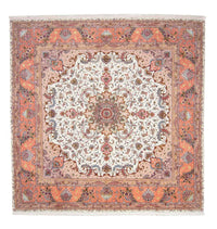 Tappeto Persero - Tabriz - Reale quadrato  - 300 x 298 cm - beige