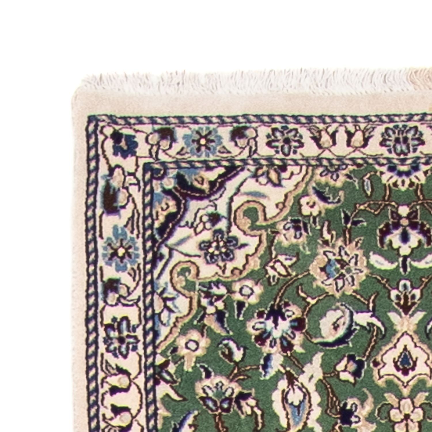 Tappeto corsia Tappeto Persero - Nain - Reale - 410 x 62 cm - verde