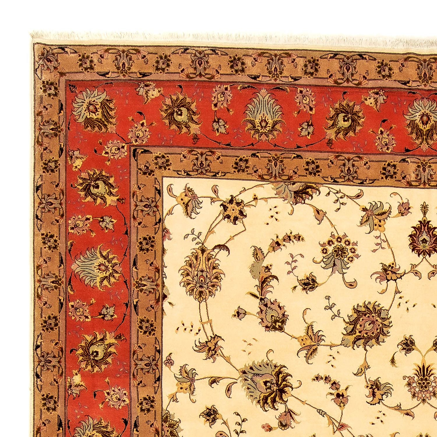 Tappeto Persero - Tabriz - Reale - 368 x 250 cm - beige