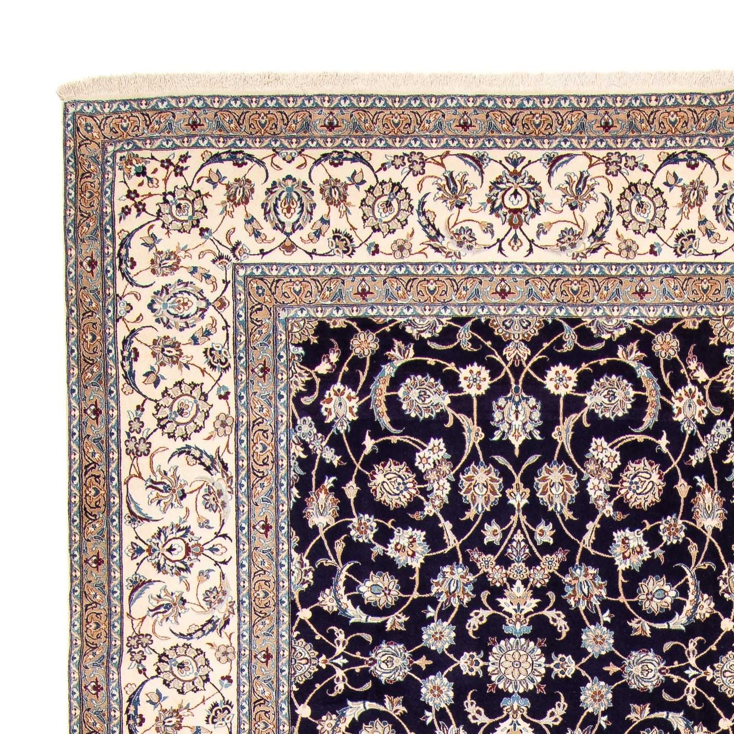 Tappeto Persero - Nain - Premio - 430 x 310 cm - blu scuro