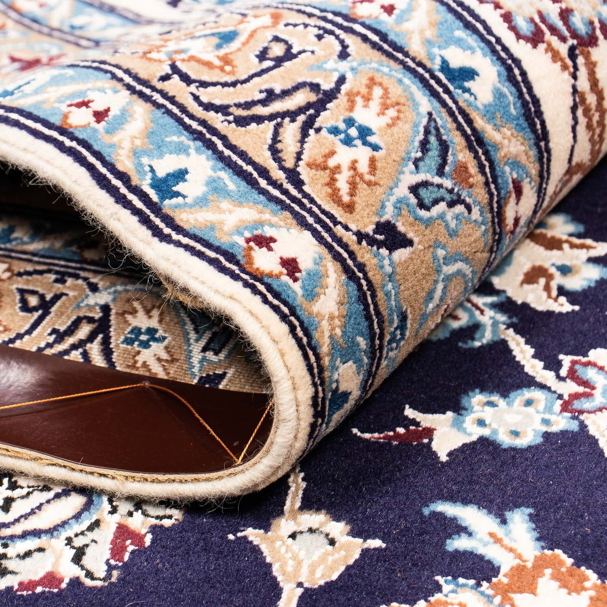 Tappeto Persero - Nain - Premio - 430 x 310 cm - blu scuro