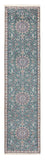 Tappeto corsia Tappeto Persero - Nain - Reale - 394 x 88 cm - blu chiaro