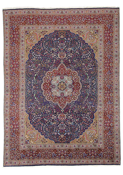 Tabriz - 50 Raj Tappeto 300x391cm - Tappeto persiano