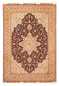 Tappeto Persero - Tabriz - Reale - 356 x 250 cm - marrone chiaro