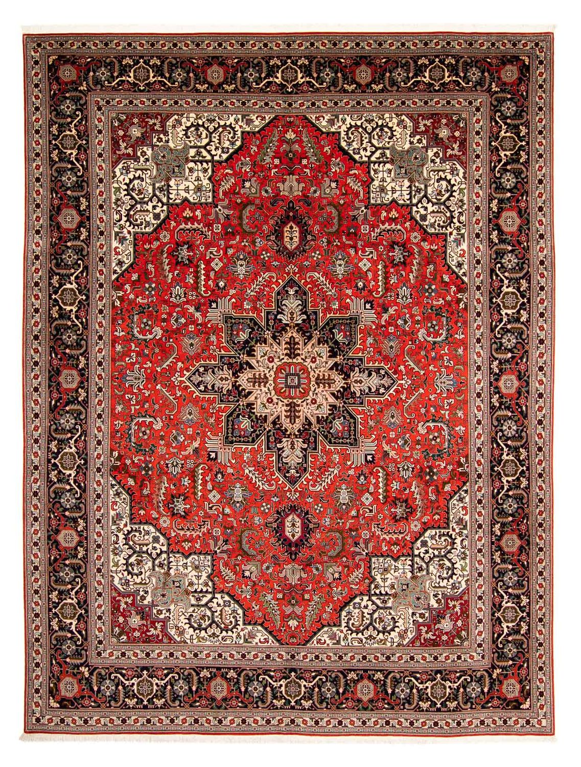 Tappeto Persero - Tabriz - Reale - 407 x 298 cm - ruggine