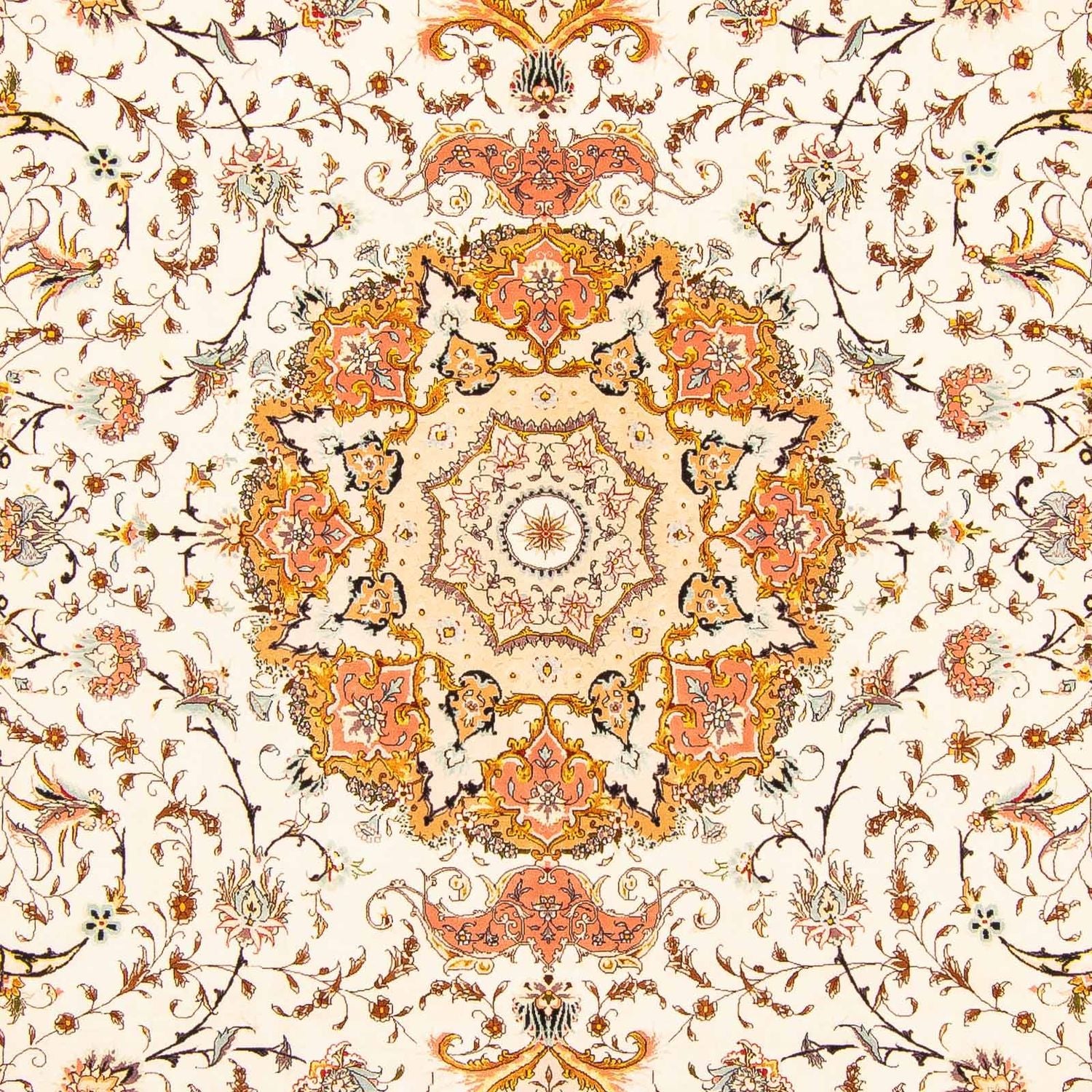 Tappeto Persero - Tabriz - Reale - 403 x 298 cm - beige