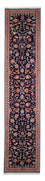 Tappeto corsia Tappeto Persero - Tabriz - Reale - 298 x 65 cm - blu scuro