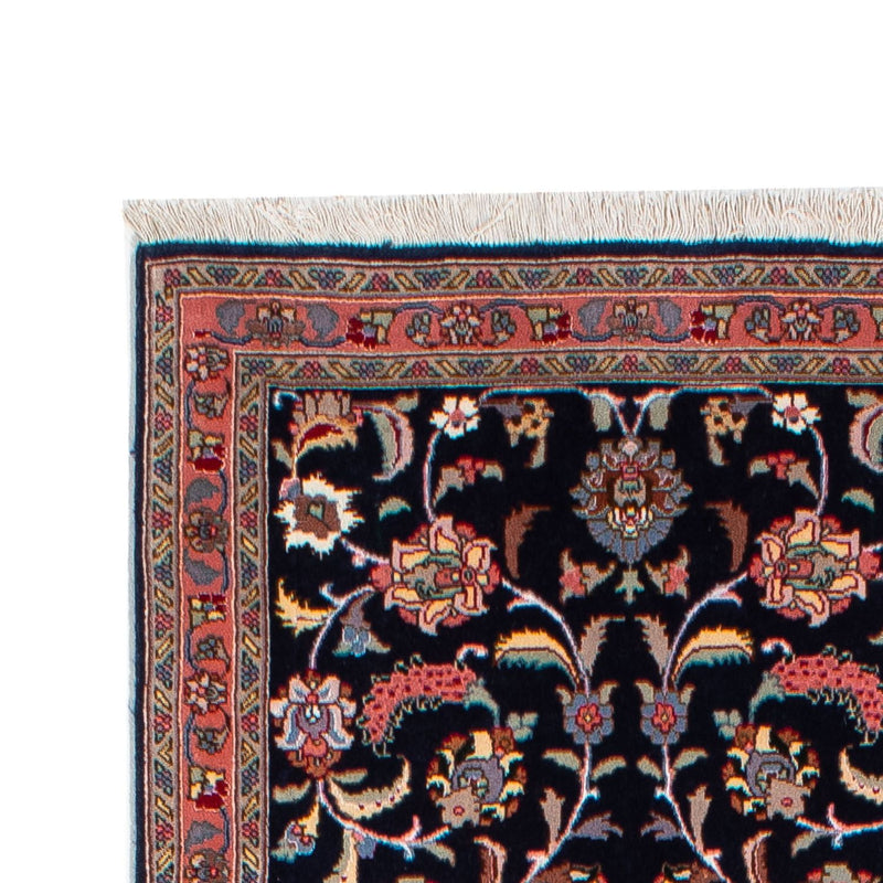 Tappeto corsia Tappeto Persero - Tabriz - Reale - 298 x 65 cm - blu scuro