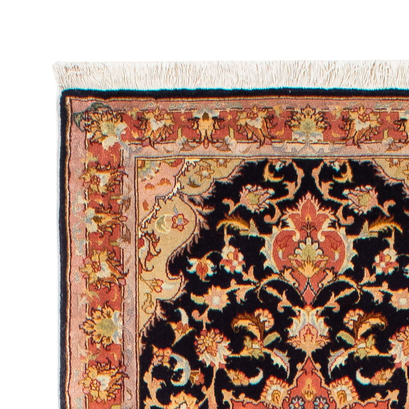 Tappeto corsia Tappeto Persero - Tabriz - Reale - 295 x 68 cm - blu scuro
