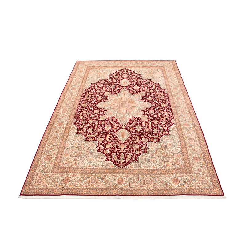 Tappeto Persero - Tabriz - Reale - 400 x 298 cm - rosso scuro