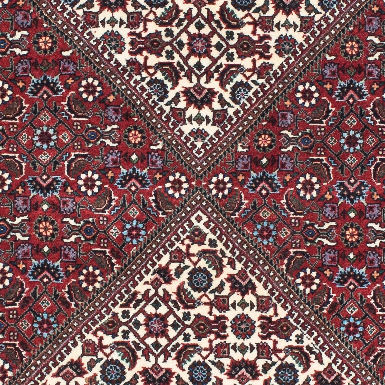 Tappeto corsia Tappeto Persero - Bidjar - 214 x 83 cm - rosso chiaro
