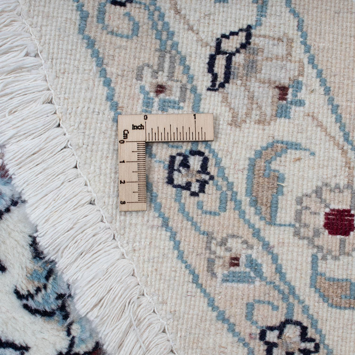 Tappeto Persero - Nain rotondo  - 310 x 310 cm - rosso scuro