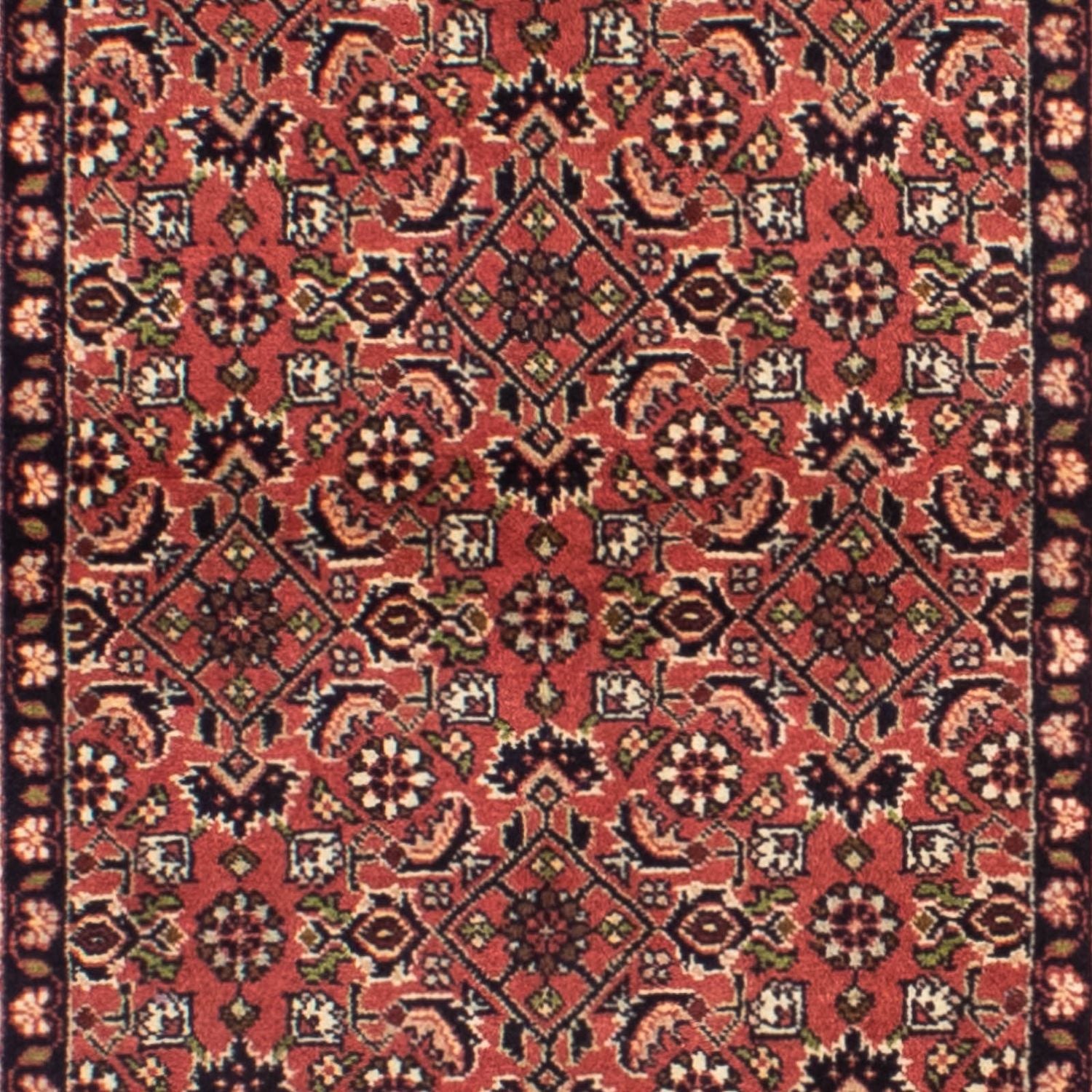 Tappeto corsia Tappeto Persero - Bidjar - 295 x 83 cm - rosso scuro