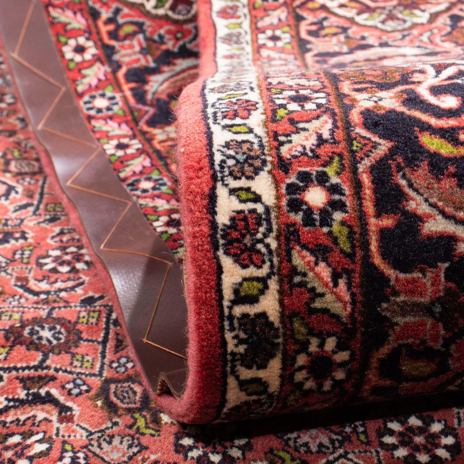 Tappeto Persero - Bidjar - 295 x 196 cm - rosso scuro