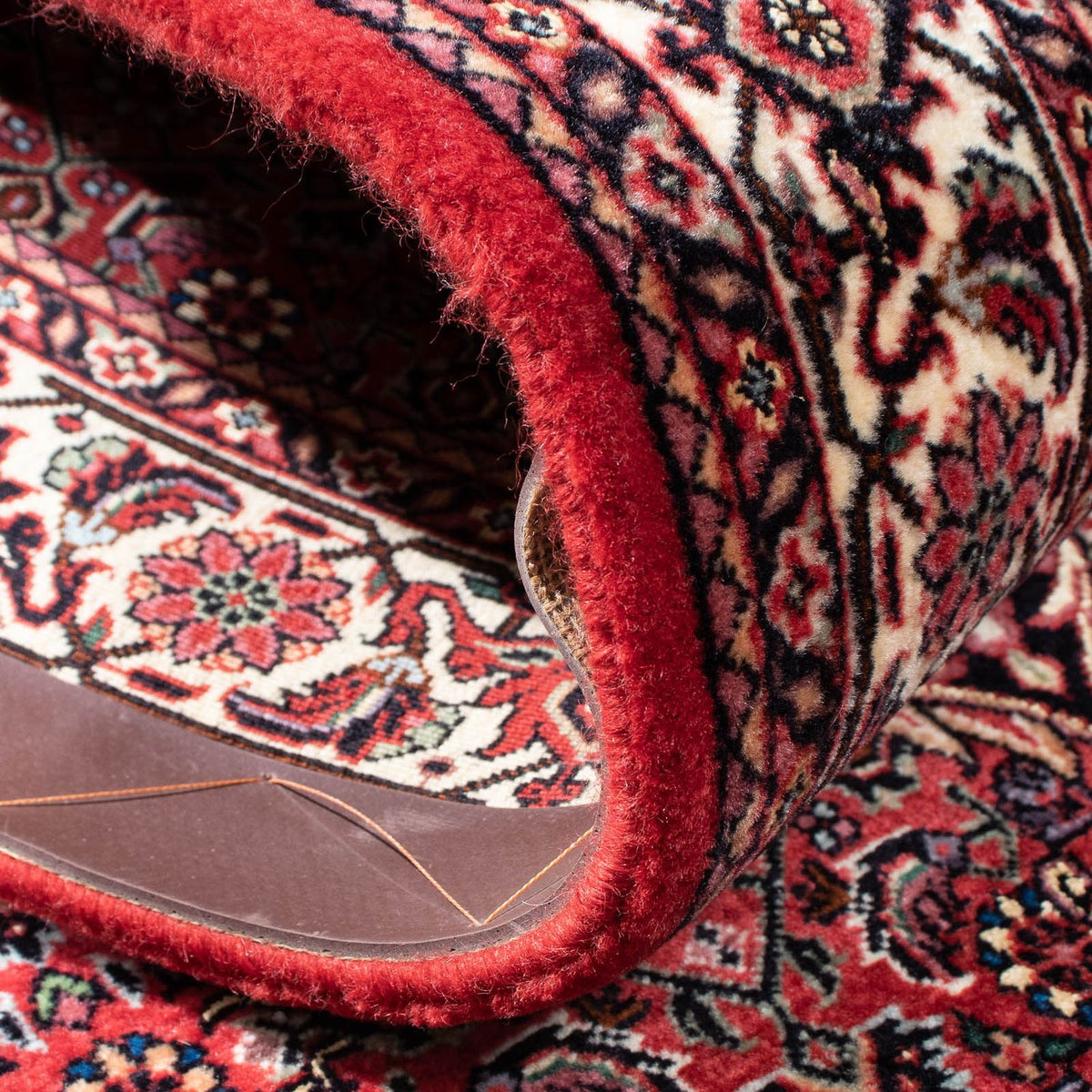 Tappeto corsia Tappeto Persero - Bidjar - 313 x 82 cm - rosso scuro