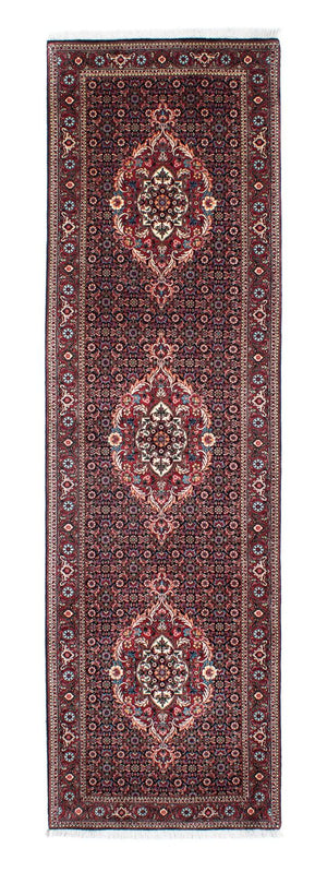Tappeto corsia Tappeto Persero - Bidjar - 298 x 82 cm - blu scuro