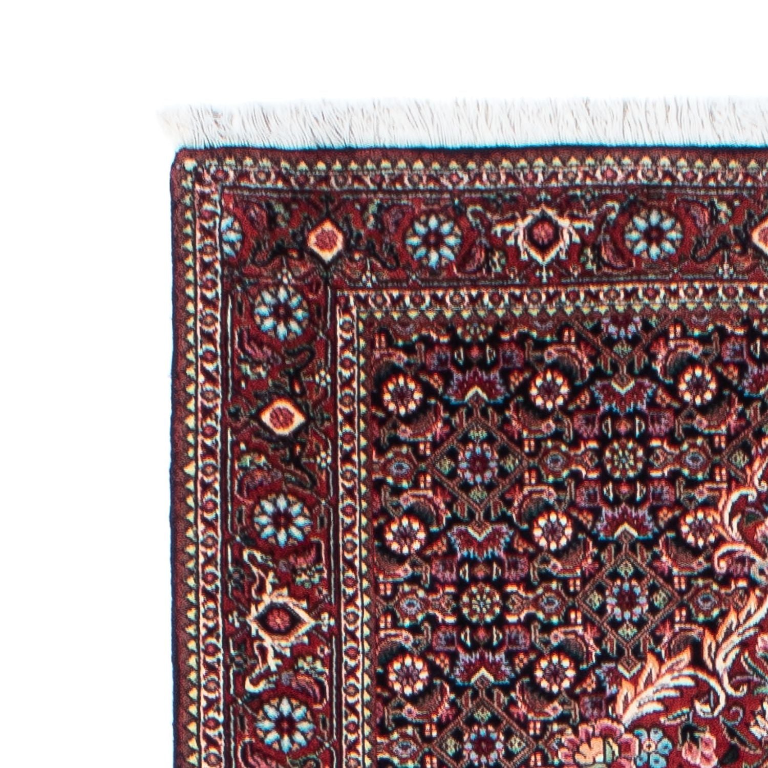 Tappeto corsia Tappeto Persero - Bidjar - 298 x 82 cm - blu scuro