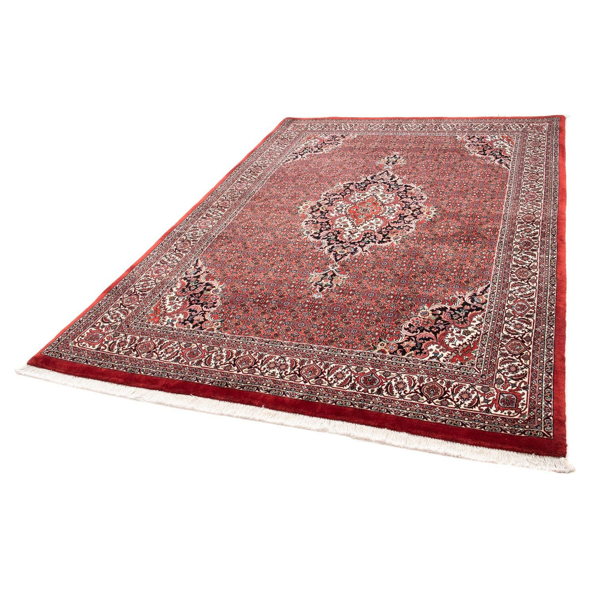 Tappeto Persero - Bidjar - 233 x 168 cm - rosso scuro