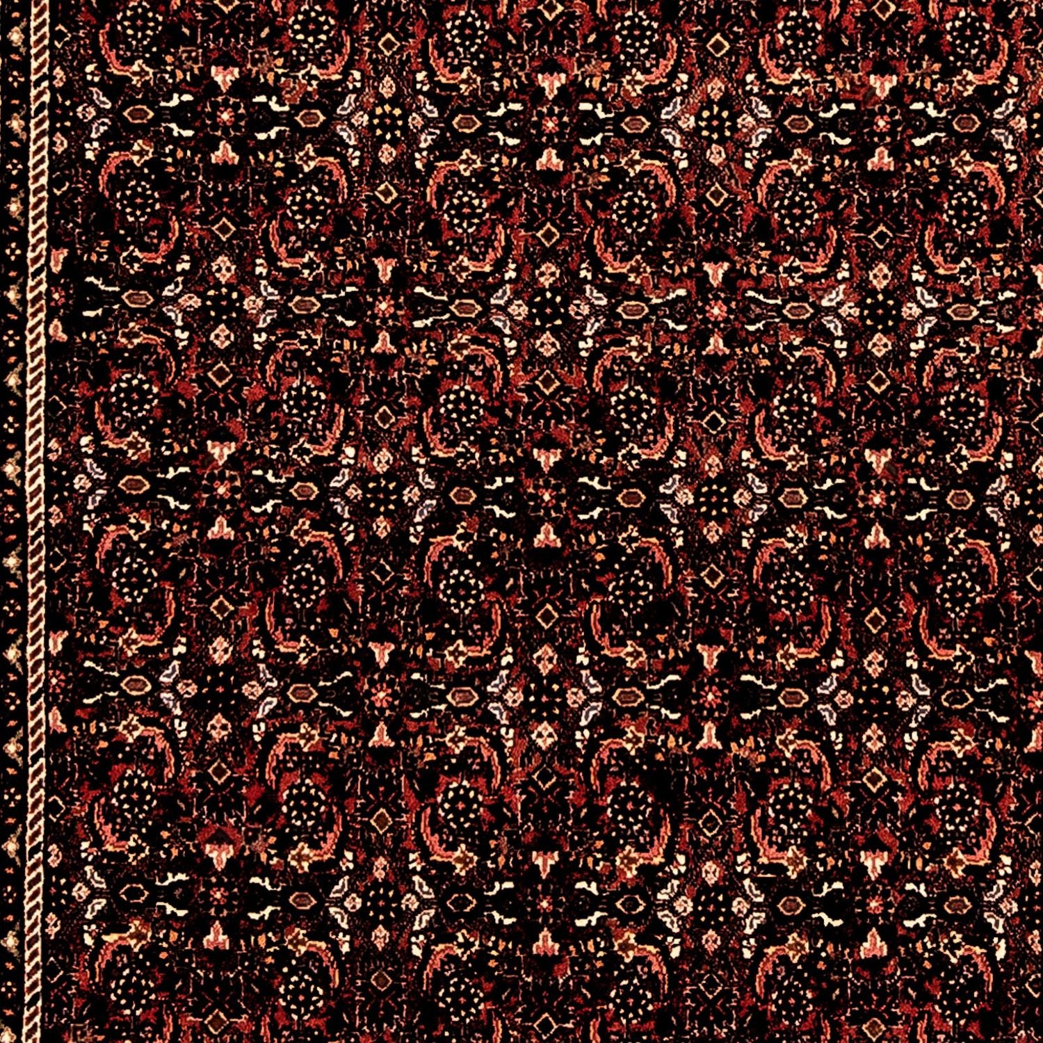 Tappeto corsia Tappeto Persero - Bidjar - 293 x 100 cm - rosso scuro