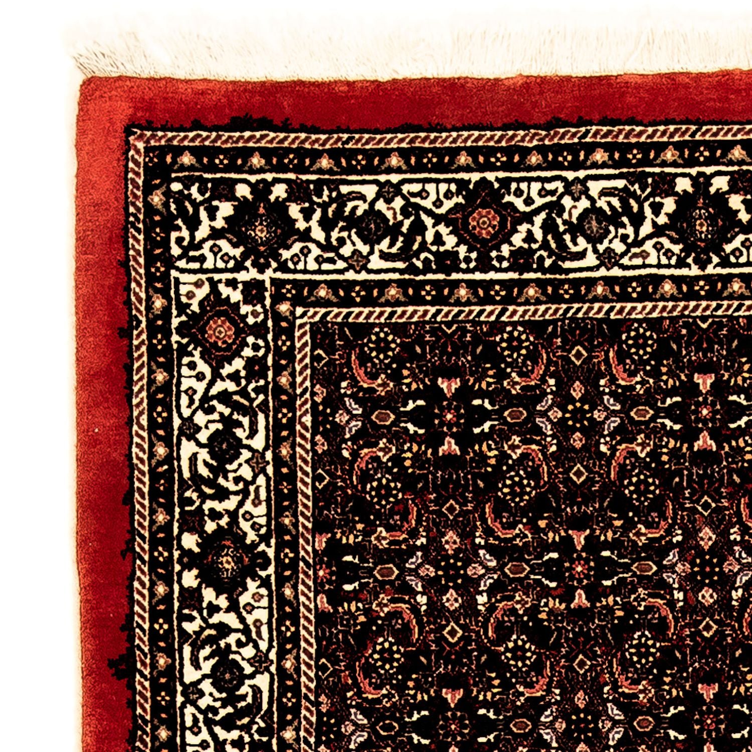 Tappeto corsia Tappeto Persero - Bidjar - 293 x 100 cm - rosso scuro