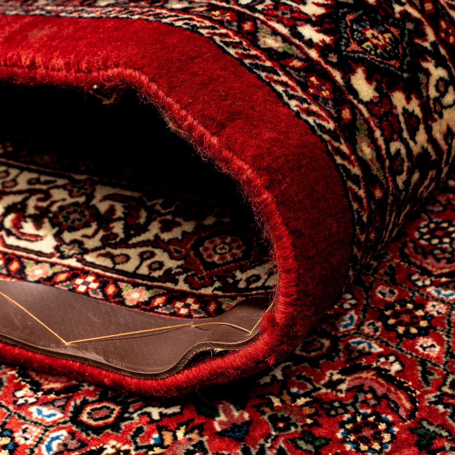Tappeto corsia Tappeto Persero - Bidjar - 293 x 100 cm - rosso scuro