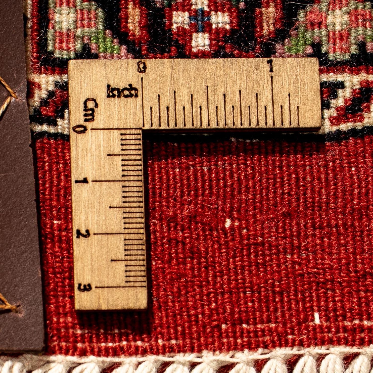 Tappeto corsia Tappeto Persero - Bidjar - 293 x 100 cm - rosso scuro