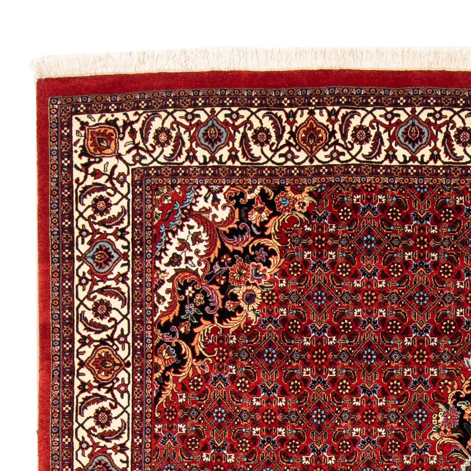Tappeto Persero - Bidjar - 242 x 168 cm - rosso scuro
