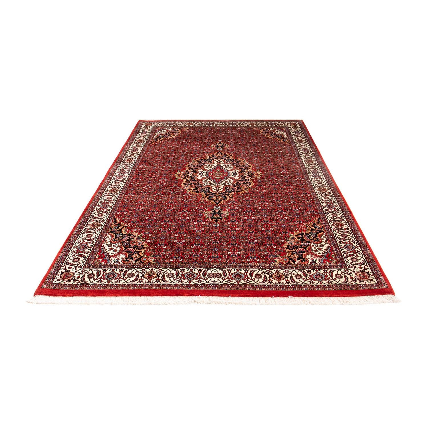 Tappeto Persero - Bidjar - 242 x 168 cm - rosso scuro
