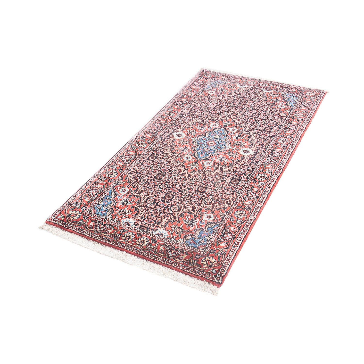 Tappeto Persero - Bidjar - 141 x 70 cm - rosso chiaro