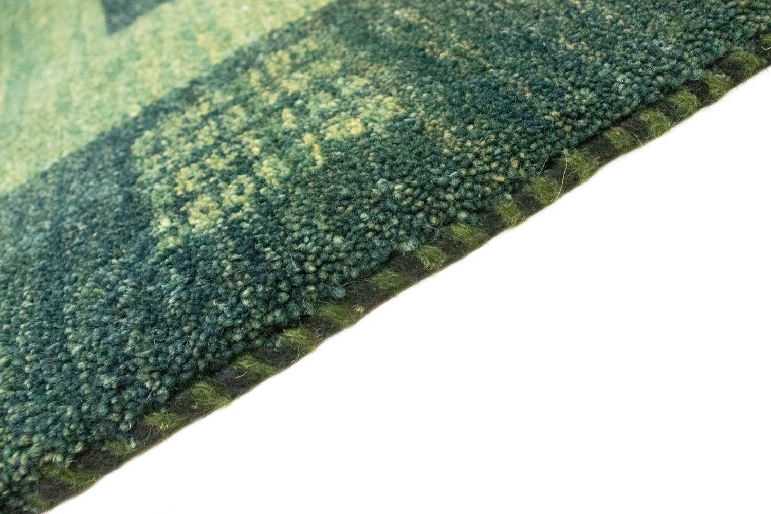 Tappeto Gabbeh - Persero - 233 x 178 cm - verde