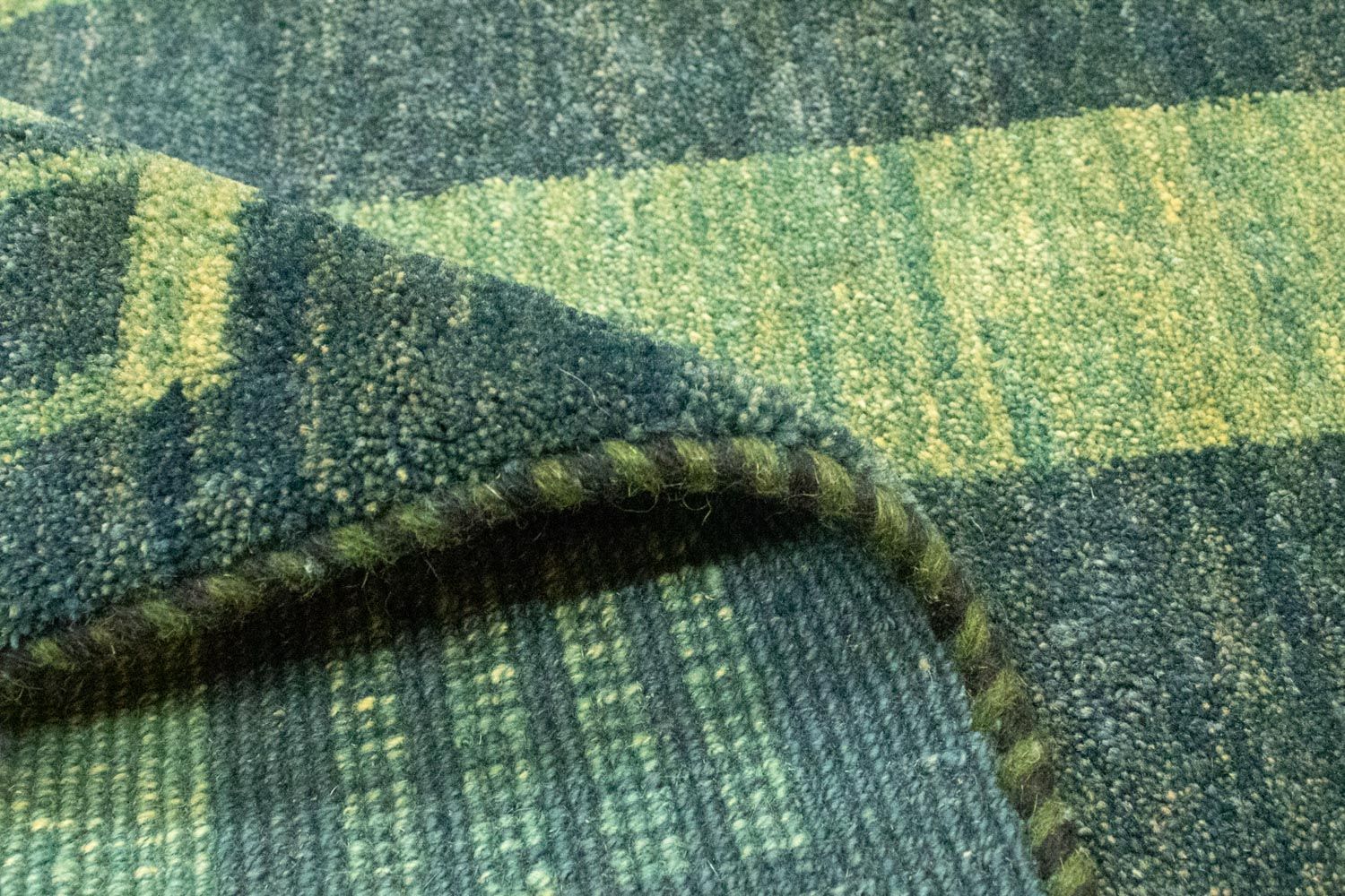 Tappeto Gabbeh - Persero - 233 x 178 cm - verde