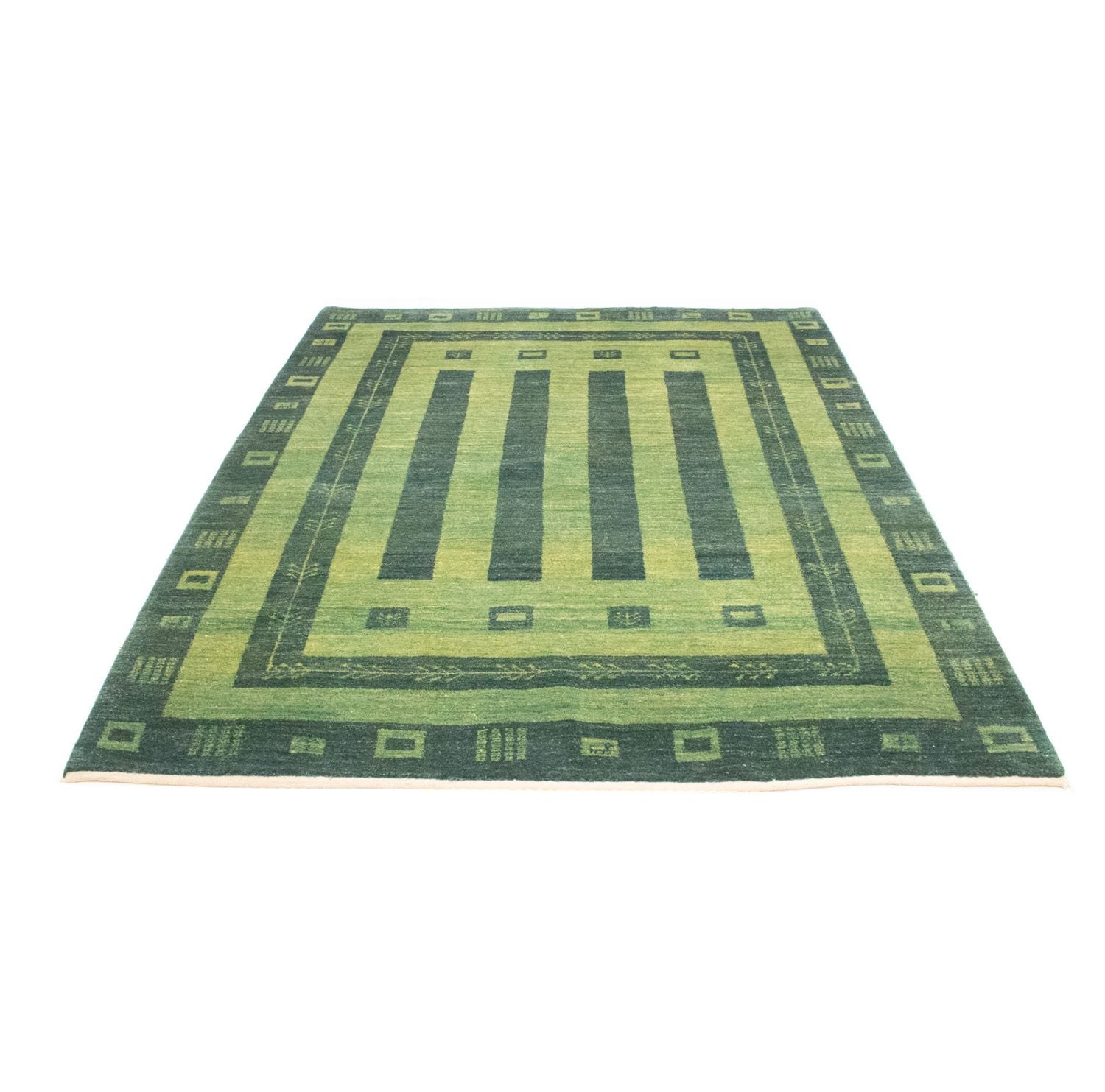 Tappeto Gabbeh - Persero - 233 x 178 cm - verde