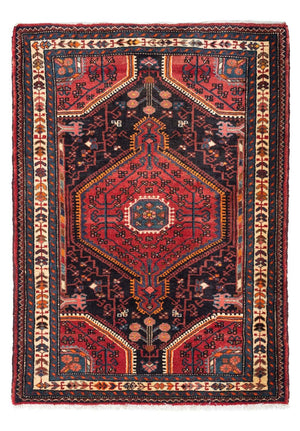 Tappeto Persero - Nomade - 127 x 90 cm - rosso scuro