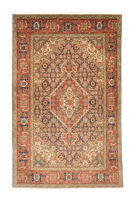 Tappeto Persero - Tabriz - Reale - 145 x 95 cm - blu scuro