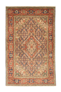 Tappeto Persero - Tabriz - Reale - 145 x 95 cm - blu scuro