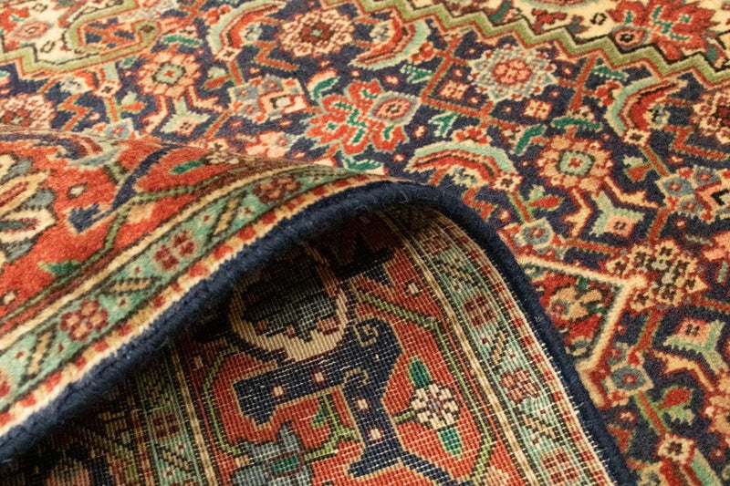 Tappeto Persero - Tabriz - Reale - 145 x 95 cm - blu scuro