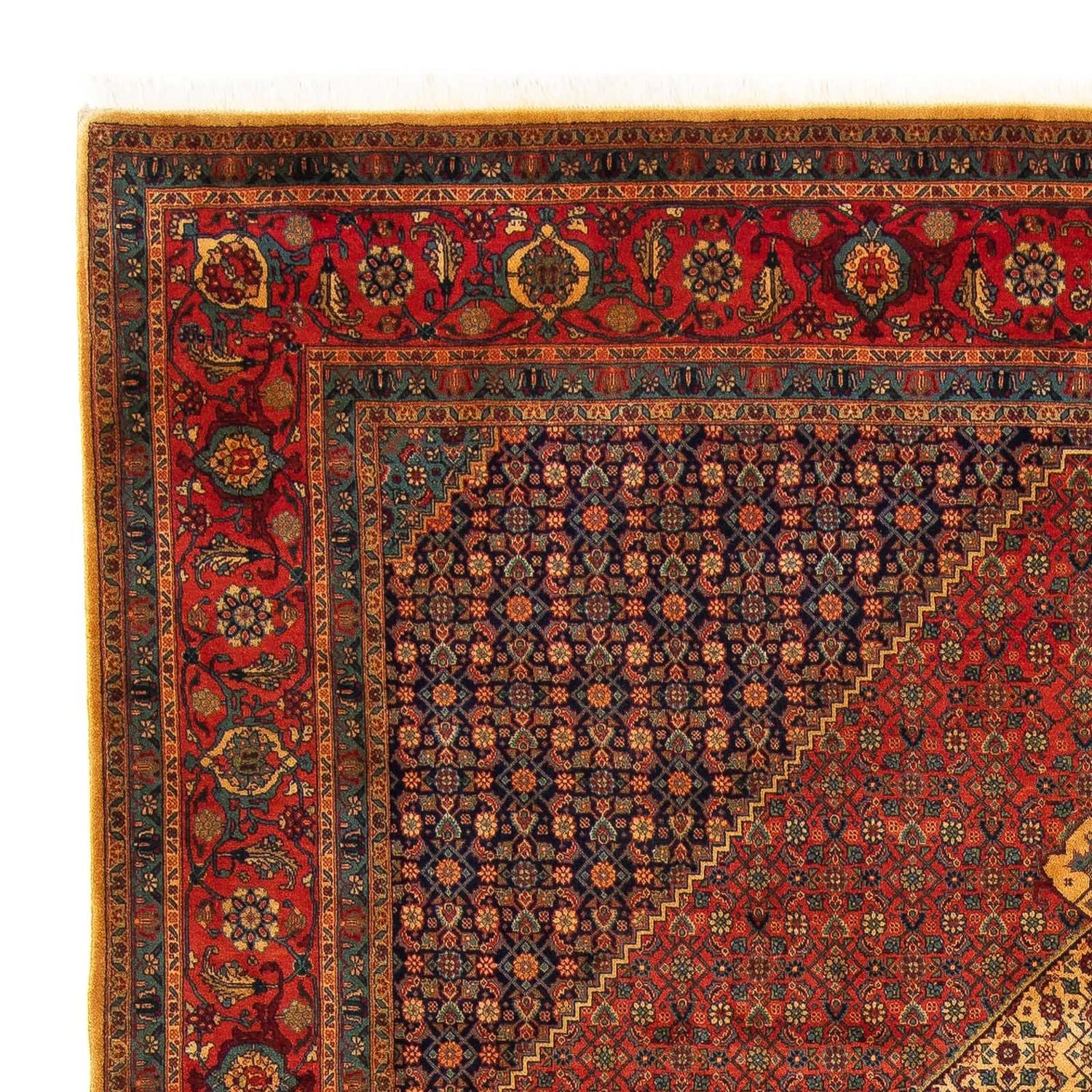 Tappeto Persero - Tabriz - Reale - 337 x 251 cm - rosso scuro