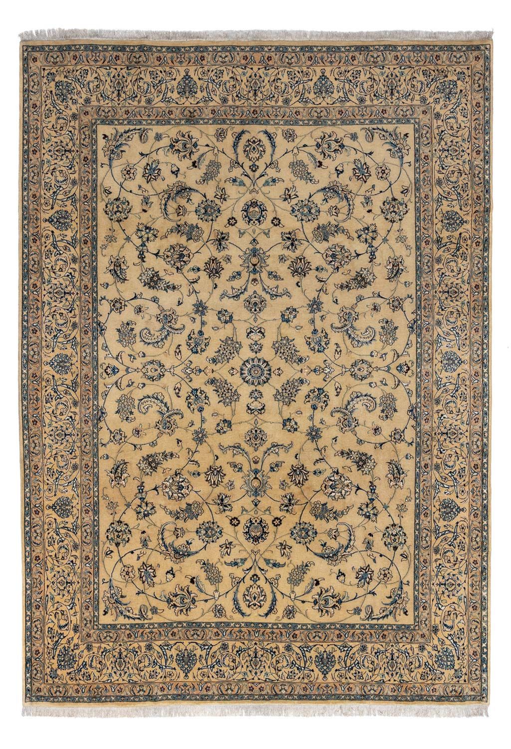 Tappeto Persero - Nain - Reale - 343 x 247 cm - marrone chiaro